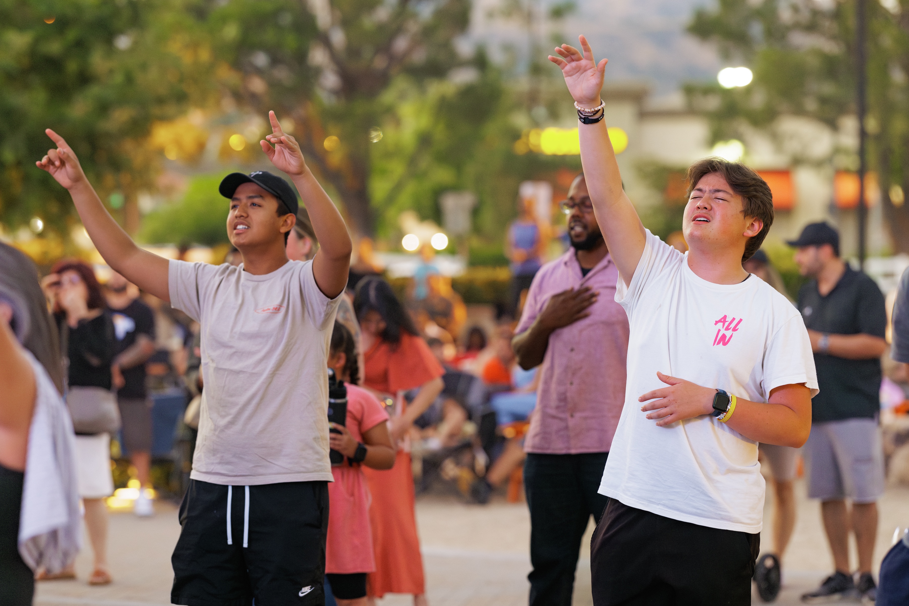 Outdoor Worship Night